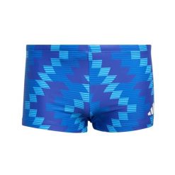 Kąpielówki adidas Graphic. Niebieskie kąpielówki męskie Adidas, l, bez wzorów, z elastanu, na fitness i siłownię. Za 188.50 zł.