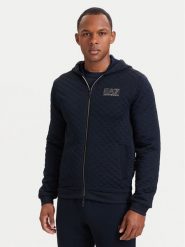 EA7 Emporio Armani Bluza 7M002247 AF26241 UB102 Granatowy Regular Fit. Niebieskie bluzy męskie EA7 Emporio Armani, m, bez wzorów, z syntetyku, bez kaptura. Za 769.99 zł.