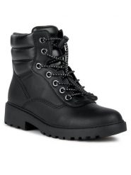 Geox Trapery J Casey Girl B Abx J367ZB 0BCLV C9999 D Czarny. Czarne buty zimowe dziewczęce Geox, bez wzorów, ze skóry, bez zapięcia. Za 469.99 zł.