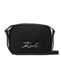 Torebka KARL LAGERFELD. Czarne torebki do ręki damskie KARL LAGERFELD, bez wzorów, bez dodatków. Za 489.99 zł.