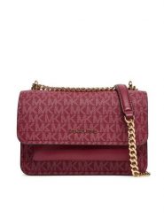 MICHAEL Michael Kors Torebka Claire 32R5GC7C1V Bordowy. Czerwone torebki do ręki damskie MICHAEL Michael Kors, bez wzorów, ze skóry, wizytowe, bez dodatków. Za 699.99 zł.