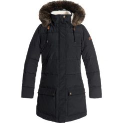 ROXY płaszcz damski Ellie JK, J Jckt Kvj0 True Black, S. Czarne kurtki damskie Roxy, na zimę, s, bez wzorów, bez kaptura. W wyprzedaży za 615.00 zł.