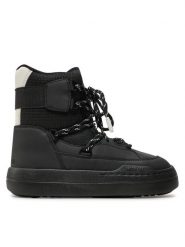Moon Boot Śniegowce Park Sneaker Boot 80D2470060 Czarny. Czarne śniegowce i trapery męskie Moon Boot, ze skóry, bez zapięcia. Za 639.99 zł.