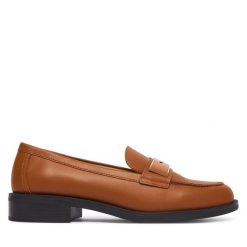 Loafersy Liu Jo. Brązowe mokasyny damskie Liu Jo. Za 659.99 zł.
