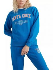 Bluza damska O'Neill Surf State Crew. Niebieskie bluzy damskie O'Neill, m, bez wzorów, z bawełny, bez kaptura. Za 259.00 zł.