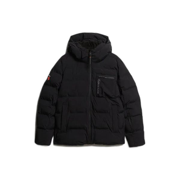 Kurtka z kapturem Superdry. Czarne kurtki męskie Superdry., na zimę, m, bez wzorów, z materiału, eleganckie, z kapturem. Za 1,463.25 zł.