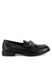 JENNY Loafersy HY13293-8 Czarny. Czarne mokasyny damskie Jenny, z materiału. Za 139.99 zł.