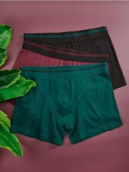 Bokserki Classic 3 pack - czarny. Czarne bokserki męskie Sinsay, l, bez wzorów. Za 29.99 zł.