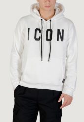 Bluza Mężczyzna ICON. Czarne bluzy męskie ICON, m, z aplikacjami, z bawełny, z kapturem. Za 293.10 zł.