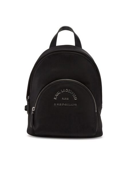 KARL LAGERFELD Plecak A2W30081 Czarny. Czarne plecaki damskie KARL LAGERFELD, bez wzorów, z materiału. Za 499.99 zł.