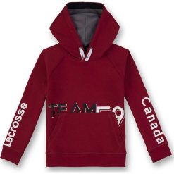 Bluza w kolorze bordowym. Czerwone bluzy dla chłopców Lacrosse, George Gina & Lucy Girls, bez wzorów, bez ramiączek, bez kaptura. W wyprzedaży za 75.95 zł.