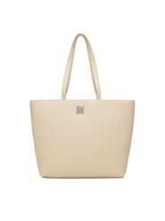 Nine West Torebka CEO-HAMPSHIRE-IV-LDA8170 Beżowy. Brązowe torebki do ręki damskie Nine West, bez wzorów, z materiału, bez dodatków. Za 269.99 zł.