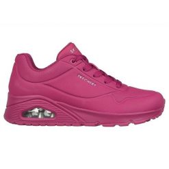 Buty Skechers Uno Stand on Air sneakersy 73690-MAG różowe. Czerwone obuwie sportowe damskie bez wzorów, z gumy. Za 500.58 zł.