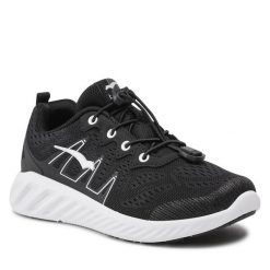 Sneakersy Bagheera. Czarne półbuty dziewczęce Bagheera, bez wzorów, bez zapięcia. Za 229.99 zł.