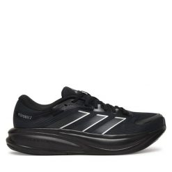 Buty do biegania adidas. Czarne buty sportowe męskie Adidas, bez zapięcia, do biegania. Za 299.99 zł.