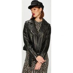 Calvin Klein Jeans - Kurtka skórzana. Płaszcze damskie marki Calvin Klein Jeans. W wyprzedaży za 1,299.00 zł.
