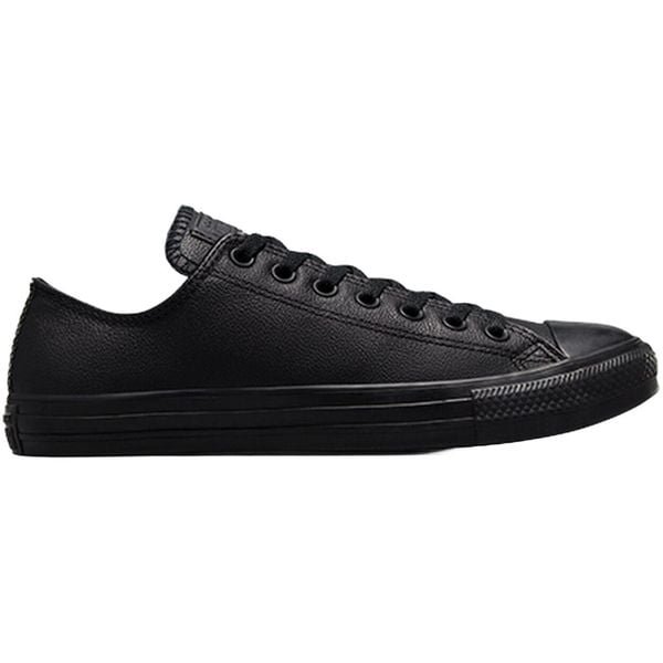 Trampki Converse Chuck Taylor Ox Leather. Czarne obuwie sportowe damskie Converse, bez wzorów, z materiału, bez zapięcia. Za 390.00 zł.