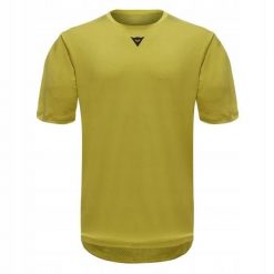 Męska koszulka rowerowa Dainese HG Rox Jersey SS. Żółte buty sportowe męskie Dainese, z jersey, bez zapięcia, rowerowe. Za 269.99 zł.