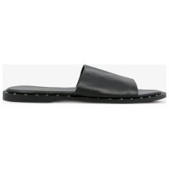 Symbiosis Klapki Cindy buty damskie, czarny, rozmiar 8. Czarne klapki damskie Symbiosis, bez wzorów, ze skóry, bez obcasa. W wyprzedaży za 179.99 zł.
