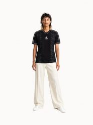 Koszulka Le Coq Sportif Blank Relax N°1. Czarne koszulki sportowe męskie le coq sportif, m, bez wzorów, z materiału, bez kołnierzyka, bez ramiączek. Za 384.80 zł.