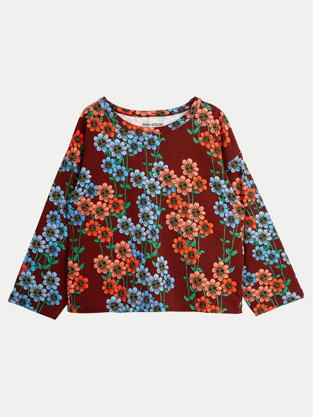 Mini Rodini Bluzka Daisys 2472012500 Kolorowy Relaxed Fit. Bluzki dla dziewczynek Mini Rodini, bez wzorów, z lyocellu, bez ramiączek. Za 129.99 zł.