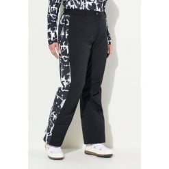 Damskie Spodnie funkcyjne HYPRAR wodoodporne paski na rzep osłona przeciwśnieżna. Czarne spodnie materiałowe damskie Ulla Popken, plus size, bez wzorów, z elastanu, narciarskie. Za 599.99 zł.