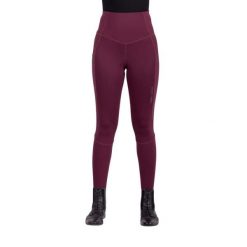 Damskie legginsy jeździeckie z pełną przyczepnością Euro-Star Breez Summer. Czerwone legginsy sportowe damskie EURO-STAR, bez wzorów, do jazdy konnej. Za 339.60 zł.