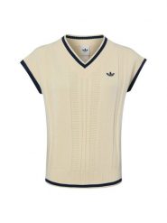 Adidas Originals swetry bez rękawów Kobiety biały, S. Białe swetry damskie adidas Originals, s, bez wzorów, z dzianiny, eleganckie, bez kołnierzyka, bez ramiączek, bez kaptura. Za 299.95 zł.