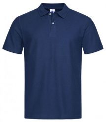 Granatowa Bawełniana Koszulka POLO -STEDMAN- Męska, Krótki Rękaw, z Kołnierzykiem, Casualowa. Niebieskie koszulki polo męskie Stedman, m, bez wzorów, z bawełny, bez ramiączek. Za 89.00 zł.