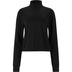 Damski polar 1/4 zip Athlecia Ayanda. Czarne swetry damskie Athlecia, bez wzorów, z polaru, sportowe, bez kołnierzyka, bez ramiączek, bez kaptura. Za 240.00 zł.
