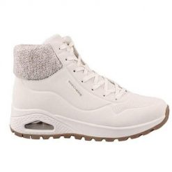 Buty do chodzenia damskie Skechers Uno Rugged Darling. Brązowe obuwie sportowe damskie Skechers, bez wzorów, z materiału, trekkingowe. Za 451.00 zł.