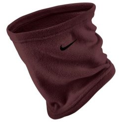 Polarowy komin dla kobiet Nike One Therma-Fit. Brązowe szaliki i chusty damskie Nike, bez wzorów, z polaru. Za 180.00 zł.