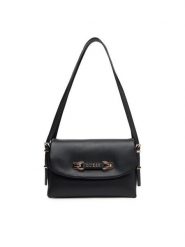 Guess Torebka Lefia HWBG96 44190 Czarny. Czarne torebki do ręki damskie Guess, z aplikacjami, ze skóry, bez dodatków. Za 399.99 zł.