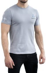 Koszulka T-Shirt Delta Szara r. S. Szare t-shirty męskie NoName, m, bez wzorów, bez kołnierzyka. Za 169.85 zł.