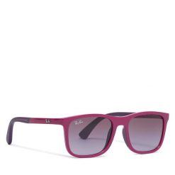 Okulary przeciwsłoneczne Ray-Ban. Czerwone okulary przeciwsłoneczne dla dzieci Ray-Ban. Za 259.99 zł.