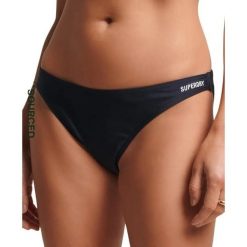 Figi do kostiumów kąpielowych dla kobiet Superdry Essential. Niebieskie figi damskie Superdry., xl, bez wzorów, z elastanu. Za 155.50 zł.
