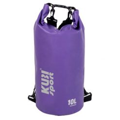 Wodoodporna torba na łódź 10 L. Fioletowe torby i plecaki dziecięce KUBISPORT. Za 33.00 zł.
