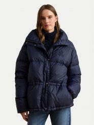 LAUREN RALPH LAUREN Kurtka puchowa 200P14615002 Granatowy Straight Fit. Niebieskie kurtki damskie Lauren Ralph Lauren, xs, bez wzorów, z puchu, bez kaptura. Za 2,199.00 zł.