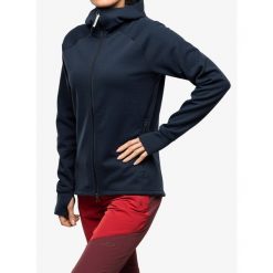 Bluza polarowa damska Houdini Mono Air Houdi. Niebieskie bluzy damskie Houdini, l, bez wzorów, z polaru, bez kaptura. Za 597.99 zł.