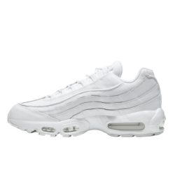 Buty do chodzenia męskie Nike Air Max 95 Essential. Białe buty sportowe męskie Nike, z materiału, bez zapięcia, trekkingowe, nike air max. Za 725.00 zł.