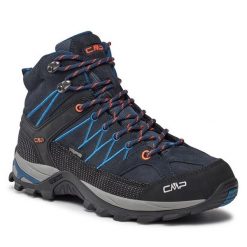 Trekkingi CMP. Niebieskie trekkingi męskie CMP, trekkingowe. Za 349.99 zł.