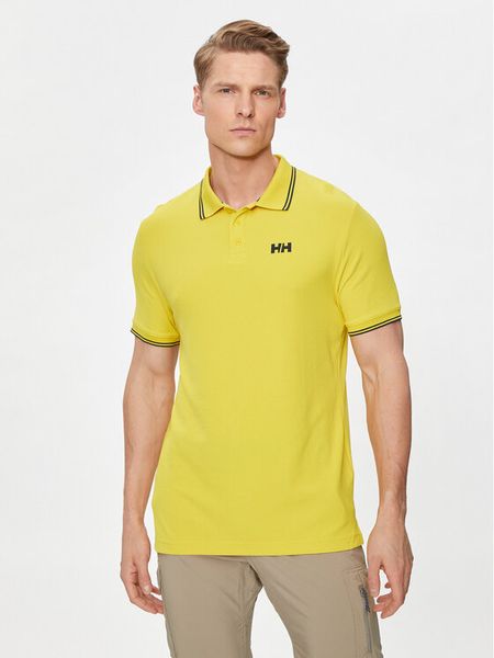 Helly Hansen Polo Kos Polo 34068 Żółty Regular Fit. Żółte koszulki polo męskie Helly Hansen, l, bez wzorów, z syntetyku, bez ramiączek. Za 169.99 zł.