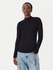 Patrizia Pepe Sweter 8K0368/K307-K103 Czarny Regular Fit. Czarne swetry damskie Patrizia Pepe, bez wzorów, z syntetyku, bez kołnierzyka, bez ramiączek, bez kaptura. Za 919.99 zł.