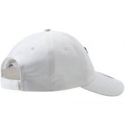Bawełniana Czapka Z Daszkiem Essential Big Cat. Białe czapki i kapelusze damskie Puma, bez wzorów, z bawełny. Za 71.99 zł.