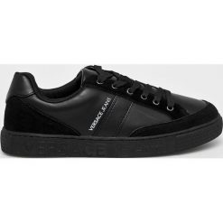 Versace Jeans - Buty. Czarne buty sportowe męskie Versace Jeans, z jeansu. W wyprzedaży za 463.92 zł.