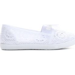 Białe Tenisówki Happy Thrill. Buty sportowe dziewczęce marki Born2be. Za 19.99 zł.
