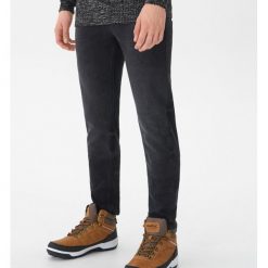 Ocieplane jeansy slim fit - Czarny. Jeansy męskie marki Giacomo Conti. W wyprzedaży za 89.99 zł.
