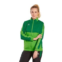 Damska marynarka do prezentacji Erima Six Wings. Zielone bluzy sportowe damskie Erima, m, bez wzorów, bez kaptura, do piłki ręcznej. W wyprzedaży za 242.00 zł.
