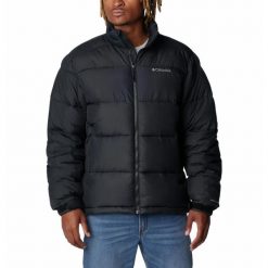 Columbia Kurtka Pike Lake Ii 2050941010. Czarne kurtki męskie Columbia, m, bez wzorów, z puchu, casualowe, bez kaptura. Za 632.99 zł.