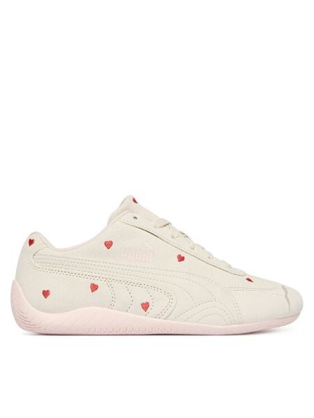 Puma Sneakersy Speedcat Amor 405160 01 Kremowy. Białe buty sportowe dziewczęce Puma, bez wzorów, ze skóry, bez zapięcia. Za 256.99 zł.
